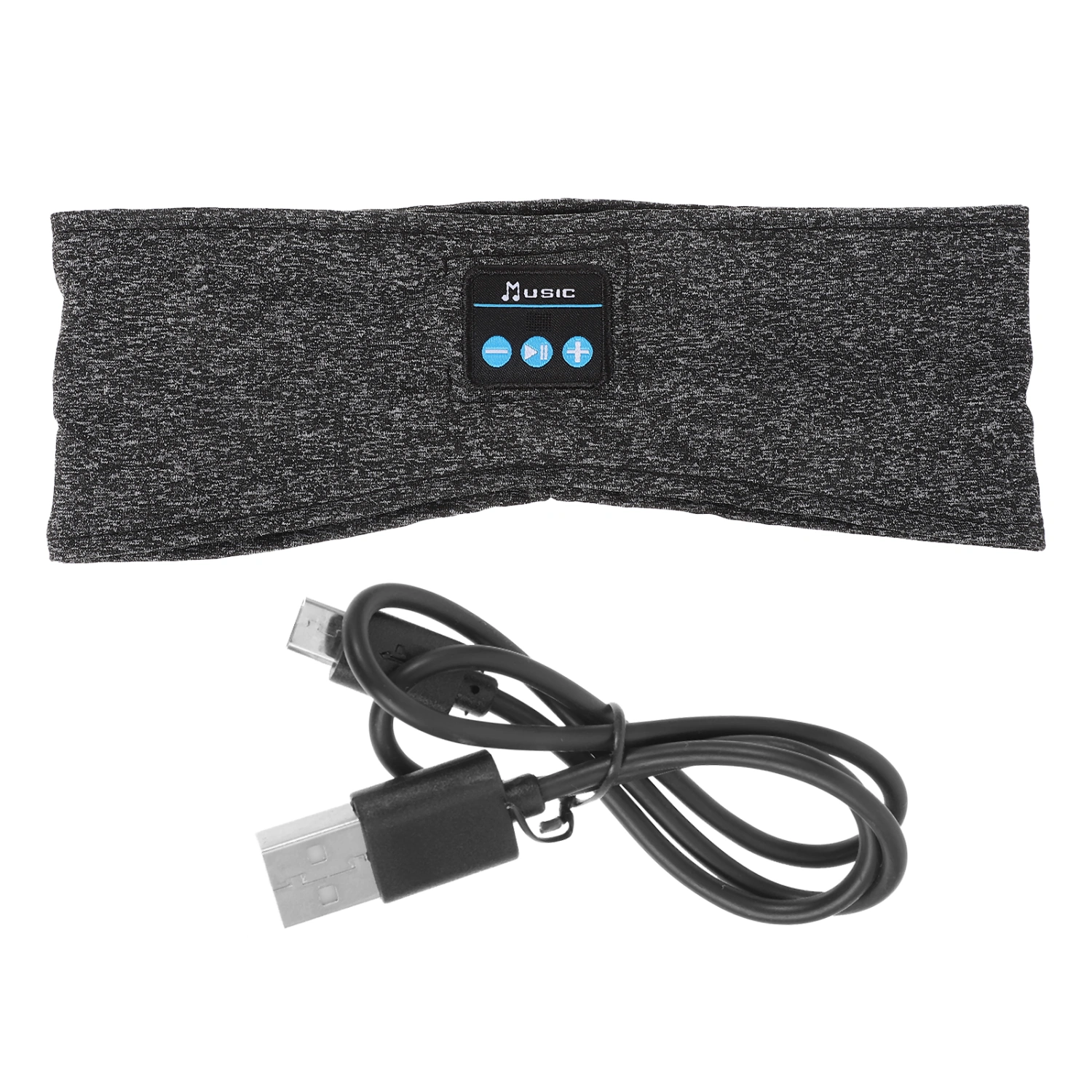 Hidden Music Headband Wireless Earphone Headband Headband (Grey)