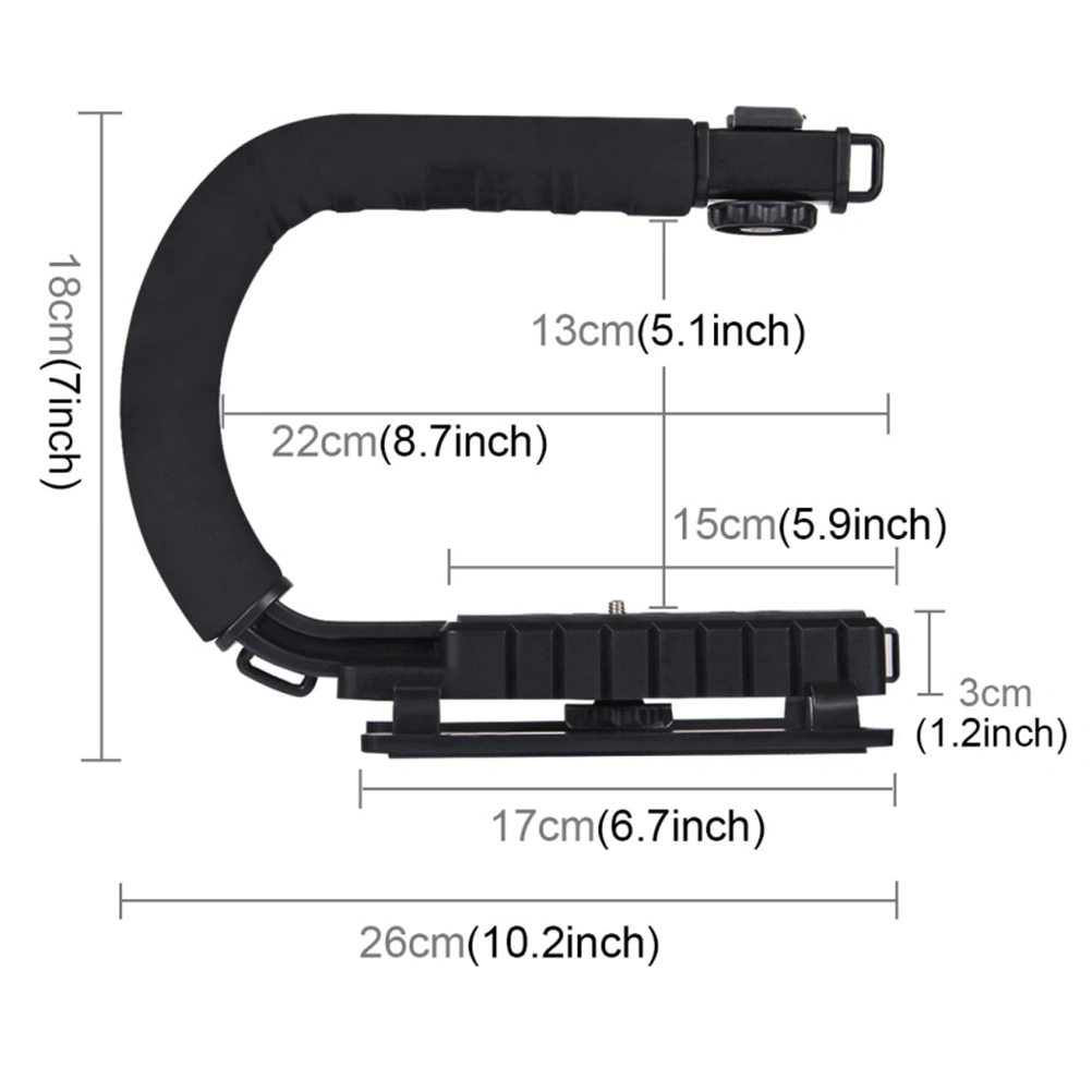 Handheld Video Stabilizer Camera Stabilizer Hand-held Camera Rack Phone Holder
