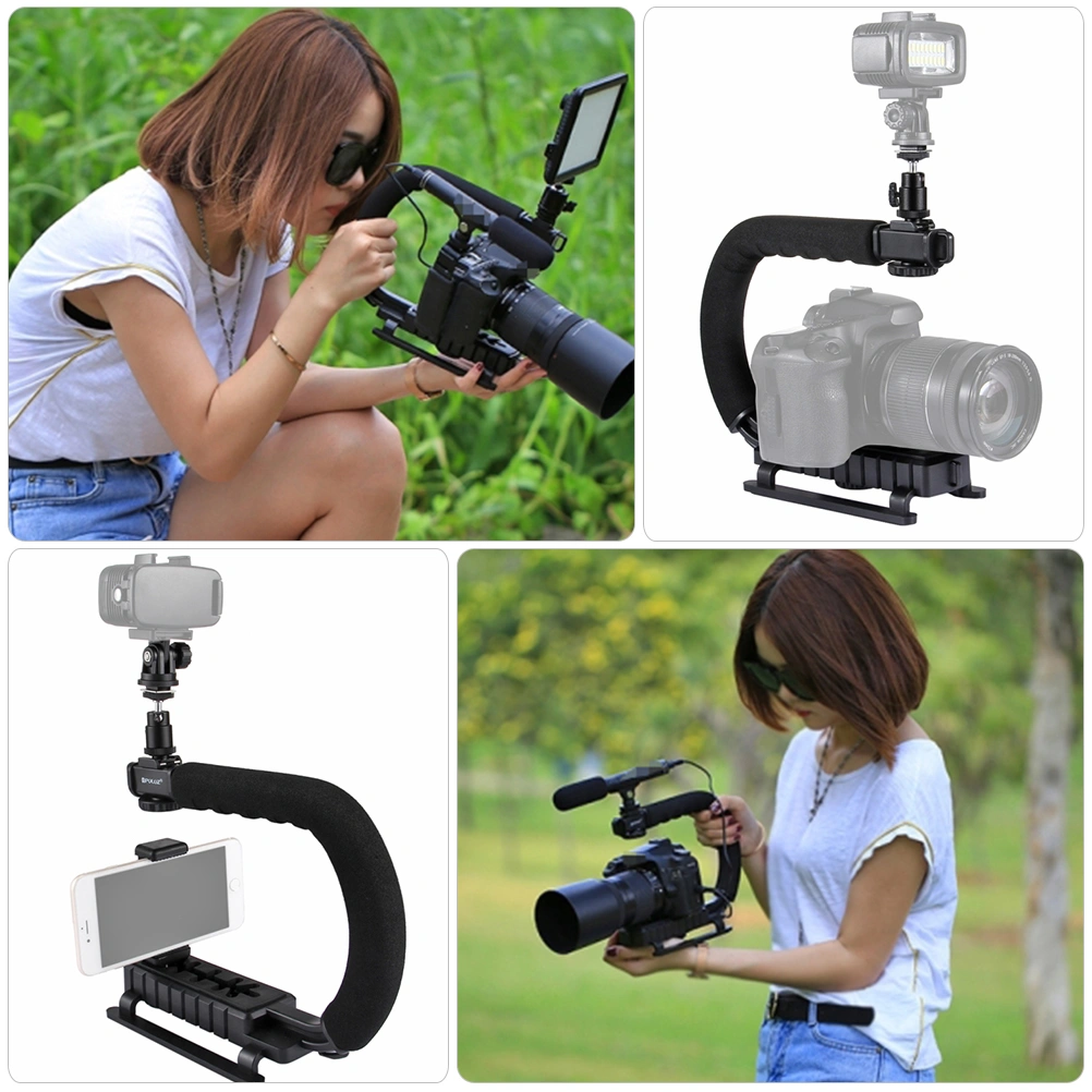 Handheld Video Stabilizer Camera Stabilizer Hand-held Camera Rack Phone Holder