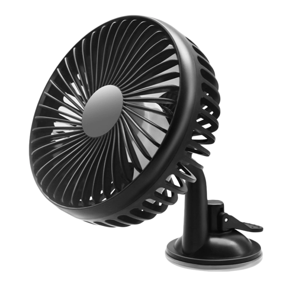 Car Fan Universal Car Cooling Fan Car USB Charging Fan Rotatable Fan for Truck