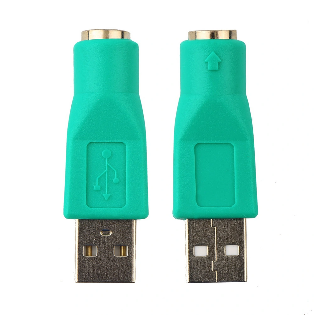 10pcs PS2 Female to USB Male Adapter Keyboard Mouse to USB Convertor Connector Adapter