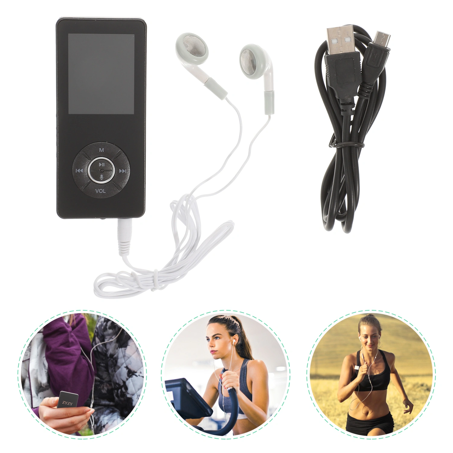Mini Portable Wireless MP3 Player Music Player Lossless Music Recorder