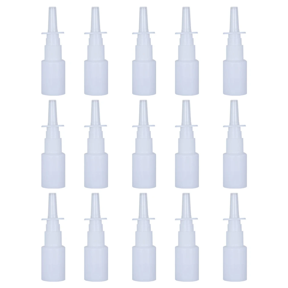 15Pcs Cosmetics Spray Bottle Compact Reusable Liquid Bottle Nasal Spray Bottle