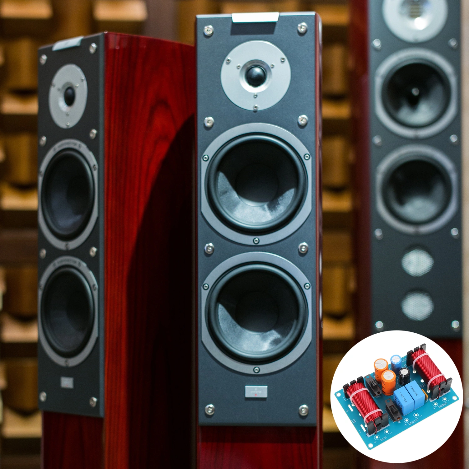 Speaker Frequency Divider Speaker Frequency Divider Audio Crossover Filter