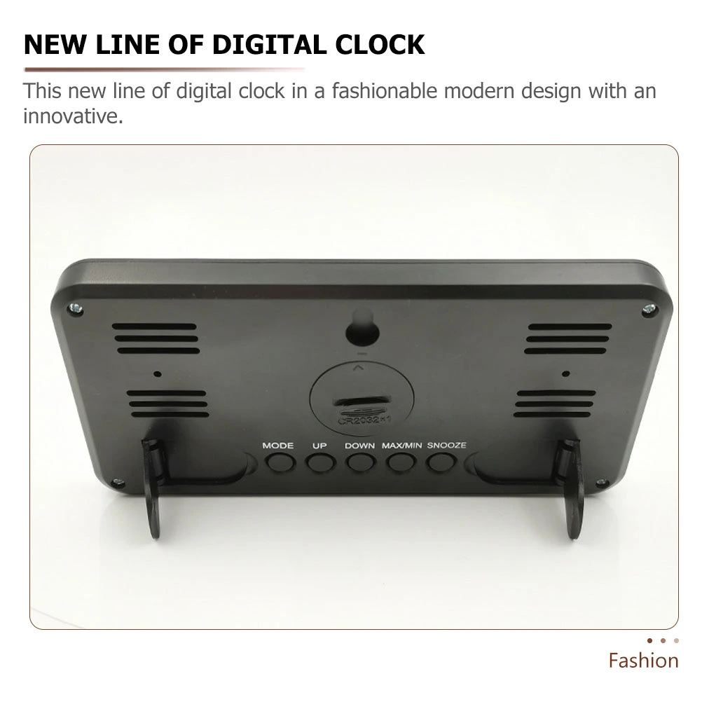Creative LED Clock Digital Alarm Clock 2-in-1 Smart Photosensitive Clock