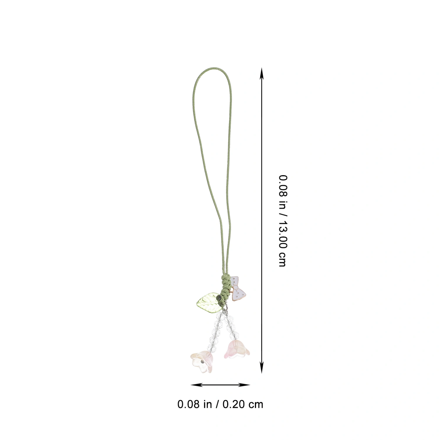 2pcs Cell Phone Lanyard Phone Case Lanyards Key Phone Chains for Women Teens
