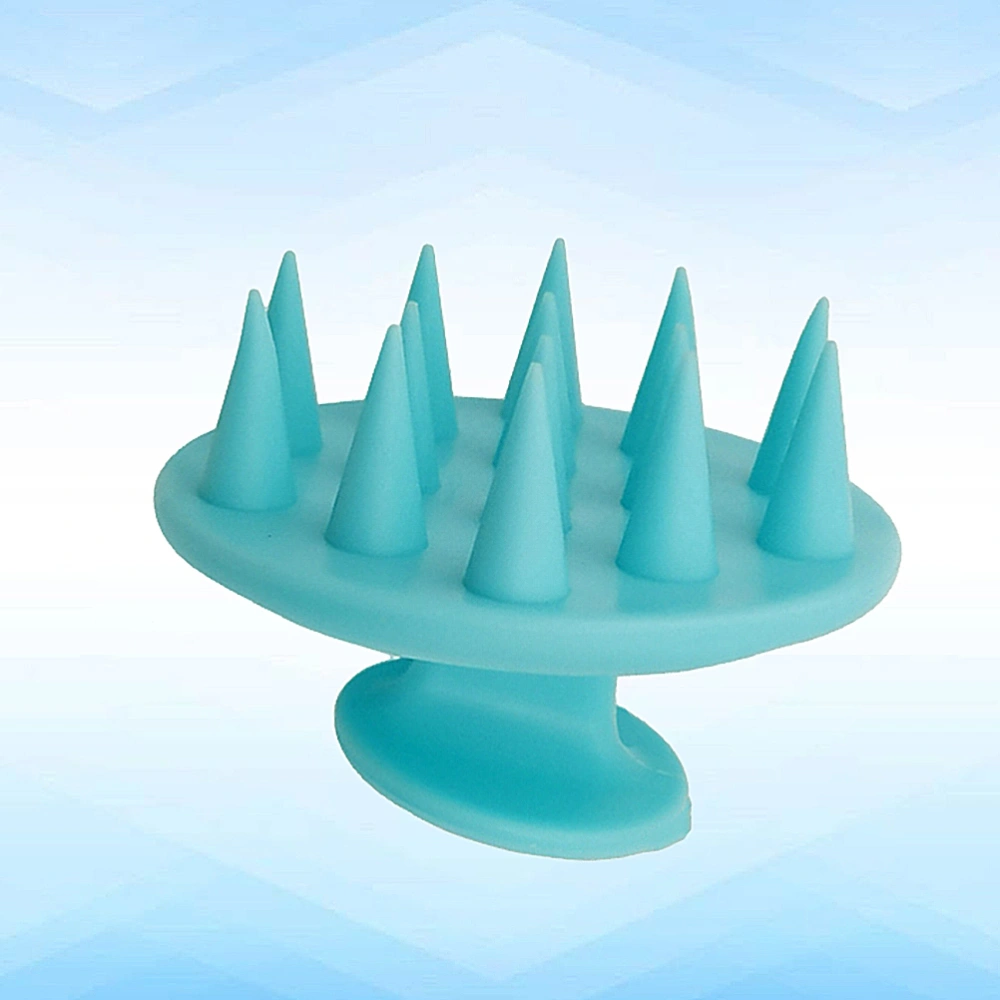 1PC Silicone Shampoo Scalp Massage Brush Hair Washing Spa Slimming Massage Brush