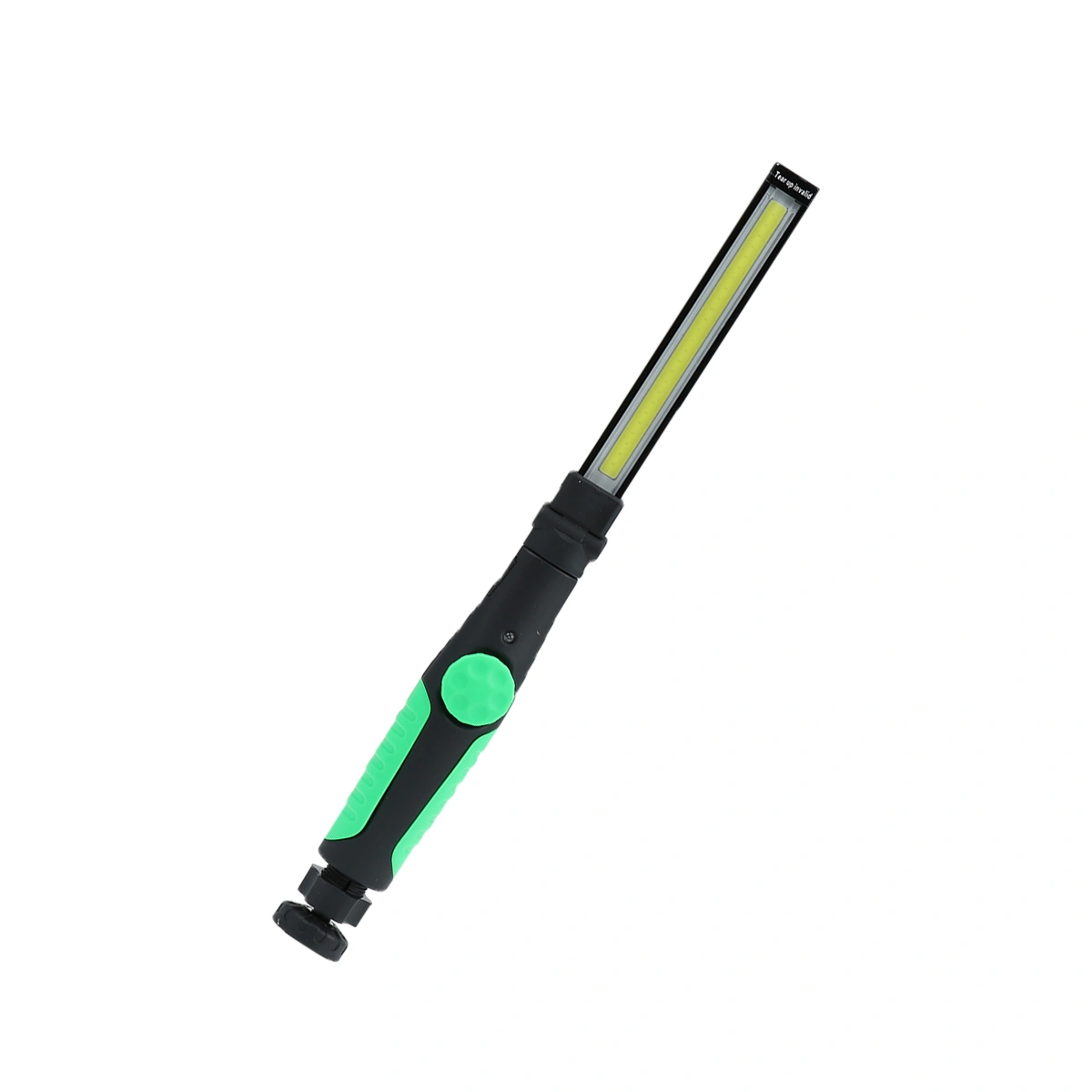 Multifunctional USB Rechargeable Flashlight COB Rotatable Car Maintenance Work Light LED Inspection Lamp (Green)