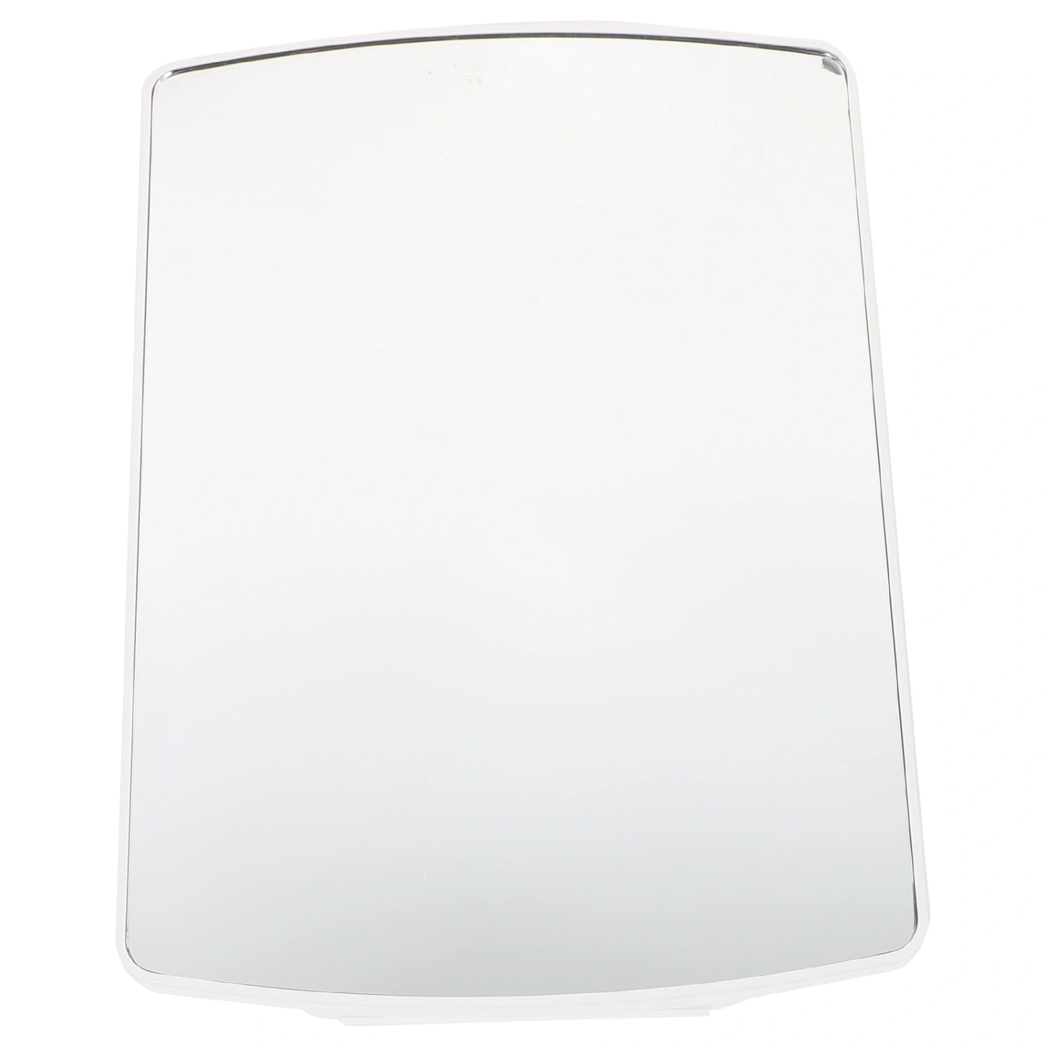 1Pc Foldable Makeup Mirror Plastic Desktop Makeup Mirror Makeup Tools White