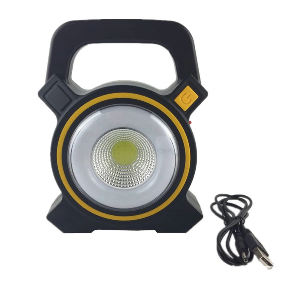 Solar Powered Portable Rechargeable COB LED Flood Light Outdoor Garden Work Lights Spot Lamp