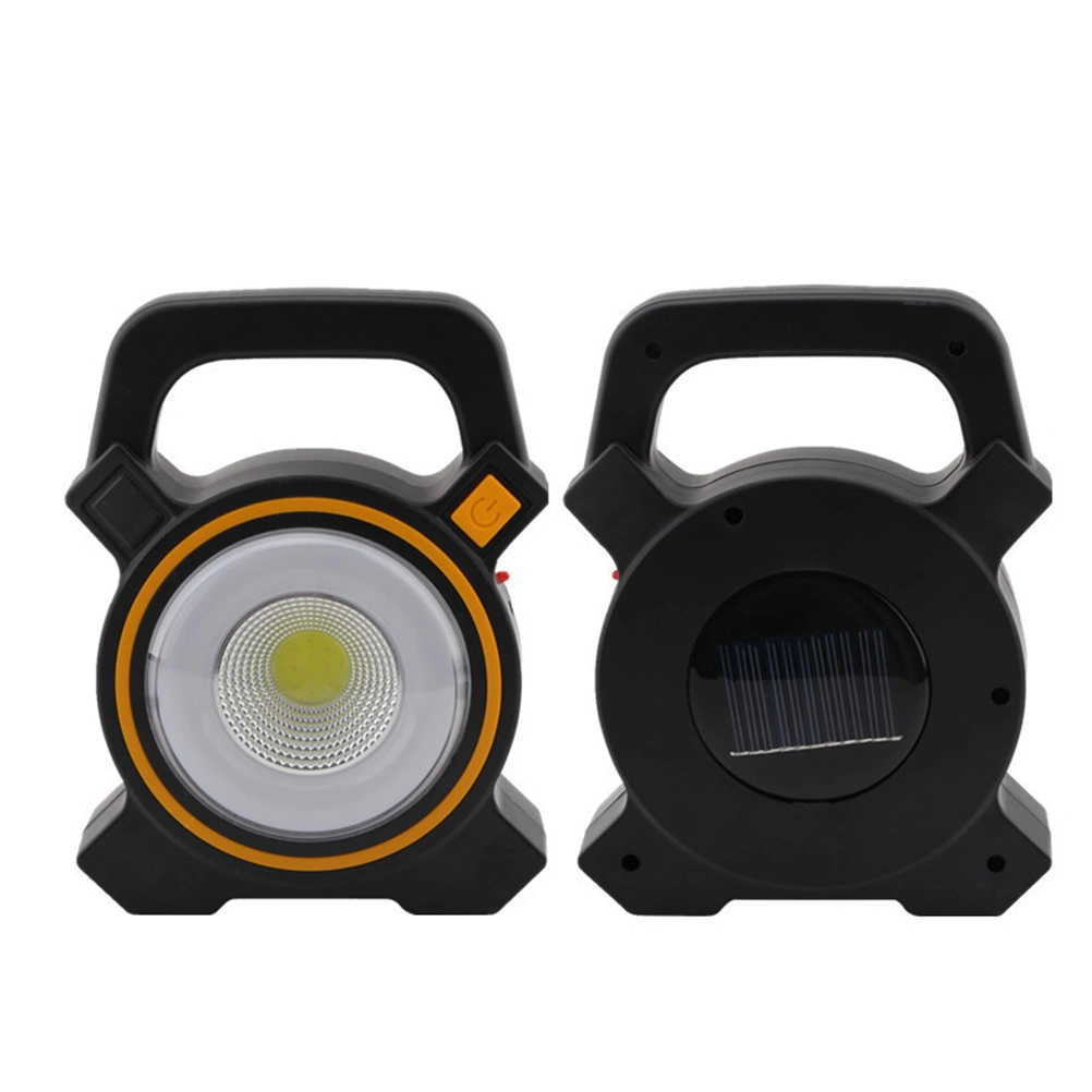 Solar Powered Portable Rechargeable COB LED Flood Light Outdoor Garden Work Lights Spot Lamp