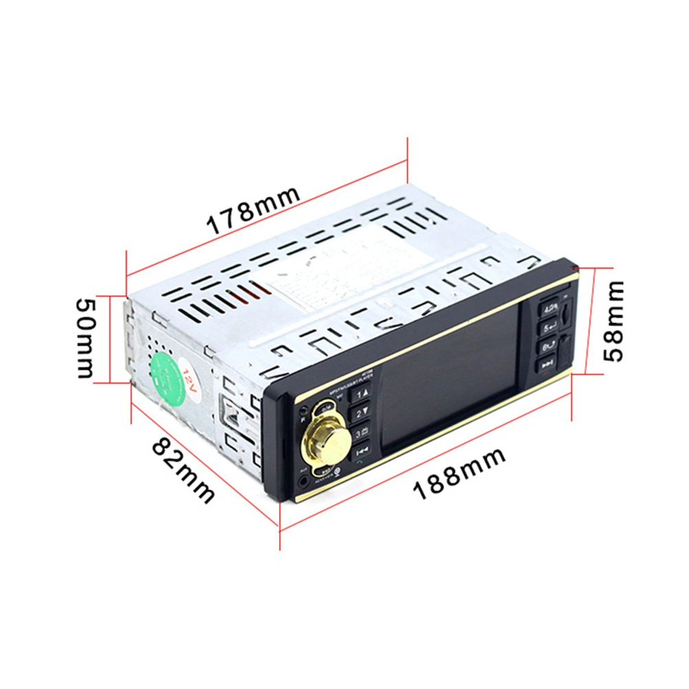 1Pc 4 Inches TFT Screen Professional Car Mp5 Player GPS Navigation Mp3 Radio AIO Machine