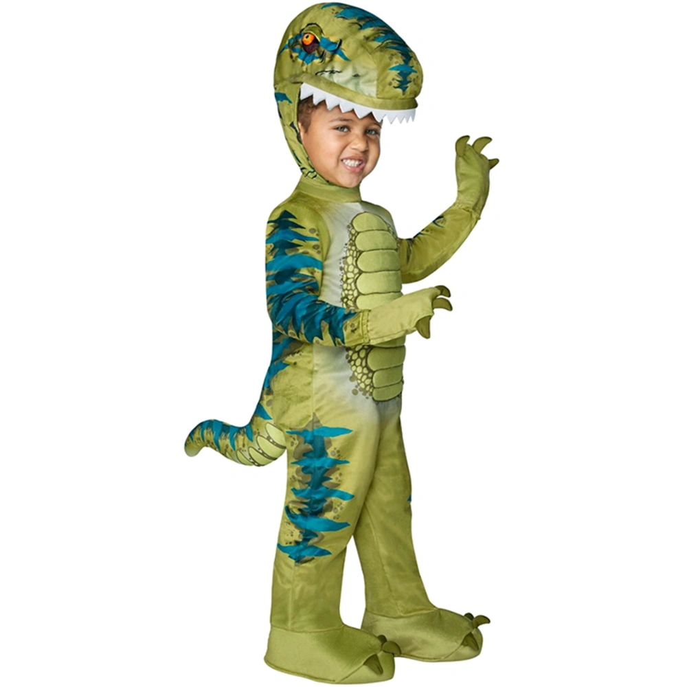 Dinosaur Costume for Kids, Realistic T-Rex Costume with Tail for Halloween Party