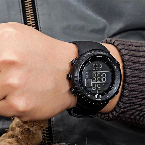 Outdoor Sports Digital Watch Men Fashion Running Stopwatch Military LED Electronic Clock Casual WristWatches