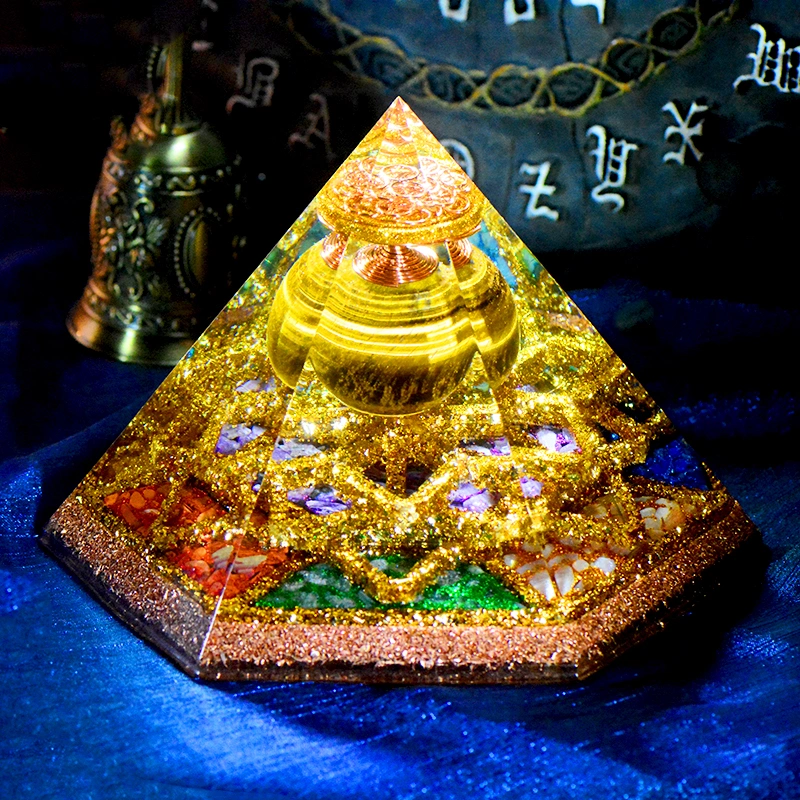 Ogon Fortune Hexahedral Crystal Tower