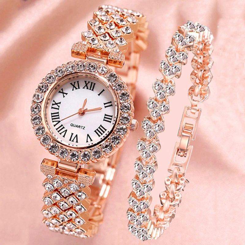 Luxury Bracelet Watches Women Crystal Dress Wristwatches Clock Women's Fashion Casual Quartz Watch Reloj Mujer