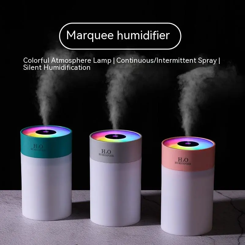 Horse Running Light Humidifier Usb Mute Colorful Cup Air Purifier