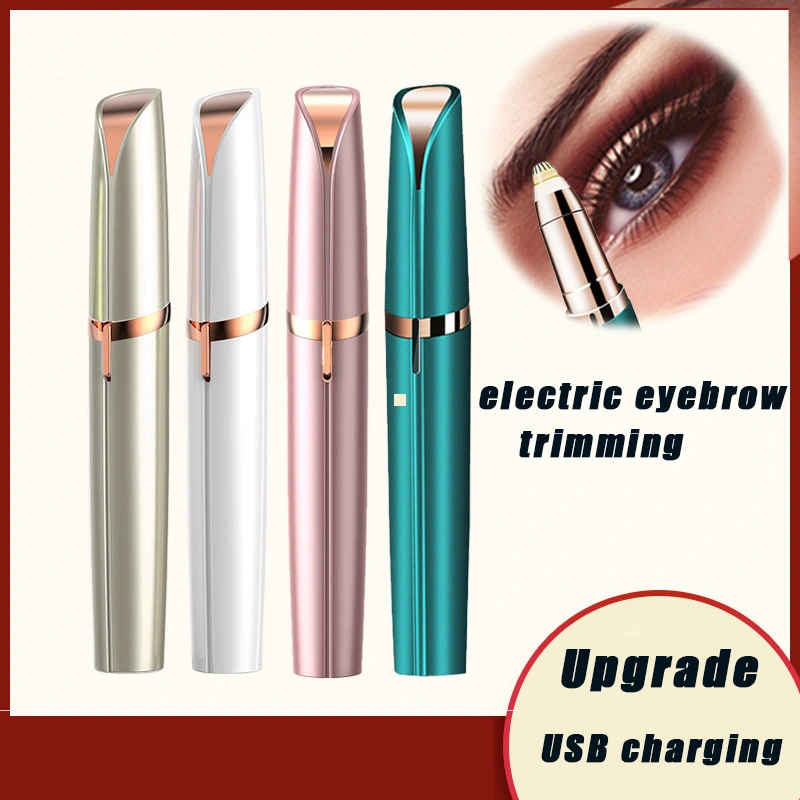 2023 new electric eyebrow trimmer rechargeable beauty eyebrow trimmer