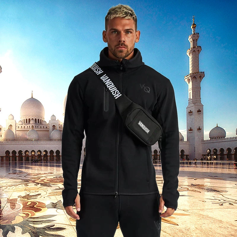 Men's Fashion Casual Exercise Hooded Suits