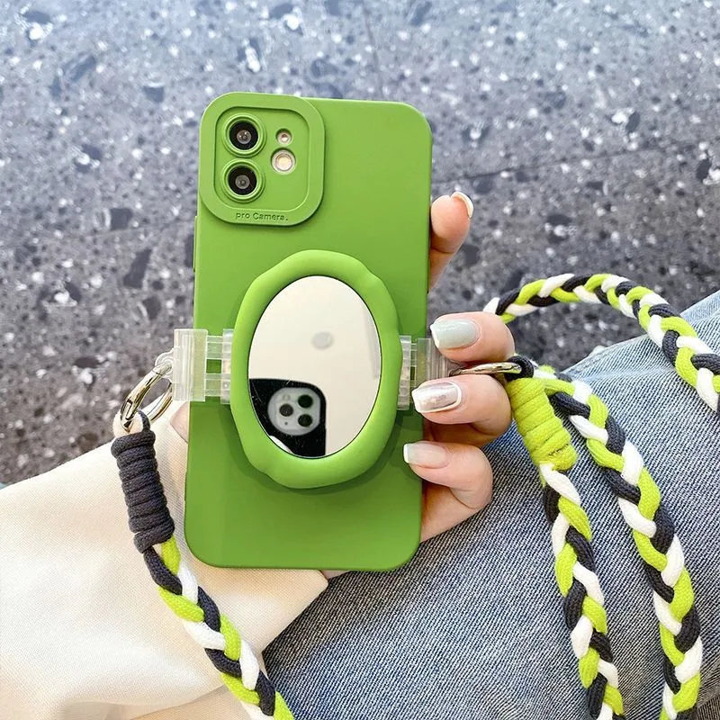 Back Splint Lanyard Shell Crossbody Strap Mobile Phone Case