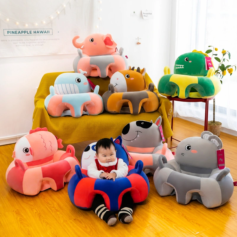 Learning Seat Plush Toy Baby's Stool Drop-resistant Armchair Removable And Washable