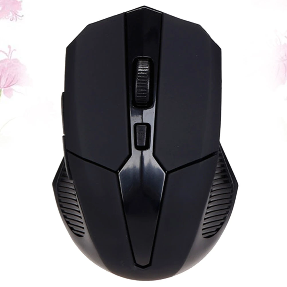 Wireless Mouse Foldeble Computer Mouse Portable Mouse Thin Laptop Mouse Lightweight Touch Mouse for Home Festival Gift (Black)