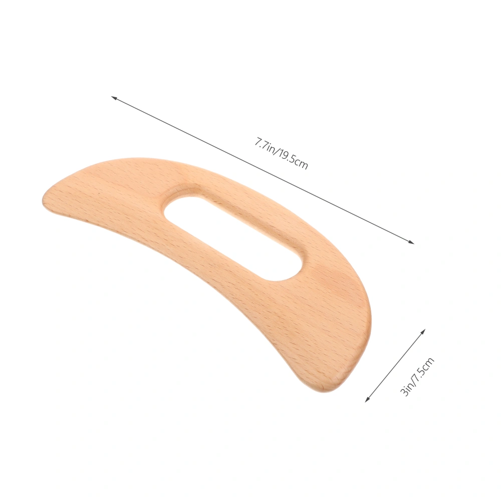 Massage Board Wooden Massage Scraper Guasha Board Wooden Lymphatic Massager