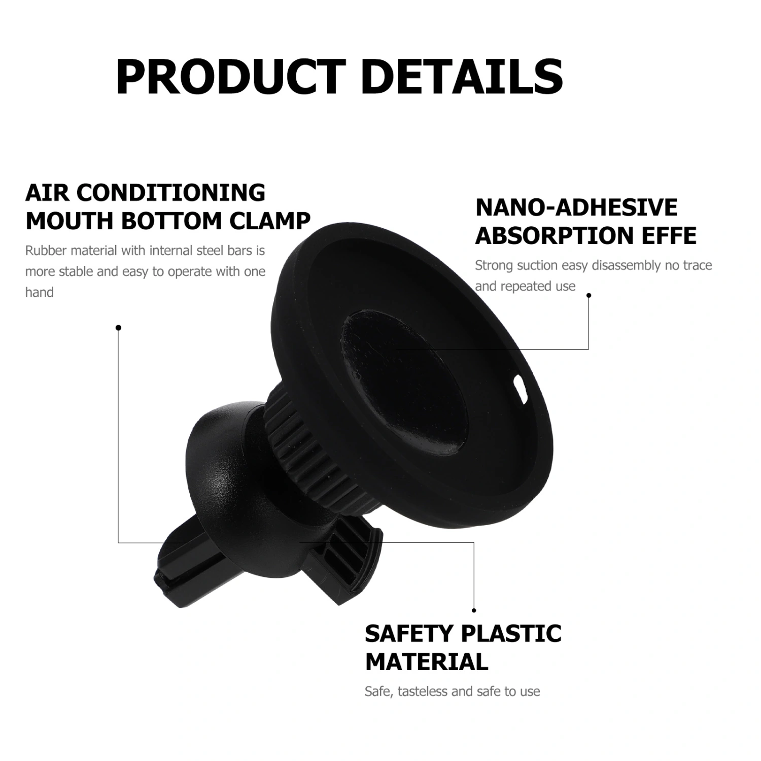 Wireless Car Magnetic Phone Charger Stand Air Vent Mounted Phone Holder