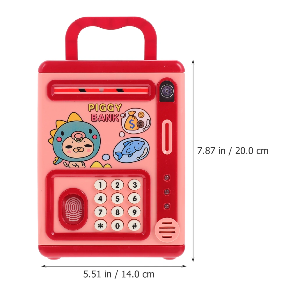 Children Piggy Bank Handheld Money Bank Toy Electronic Safe Box for Kids Cartoon Coin Bank