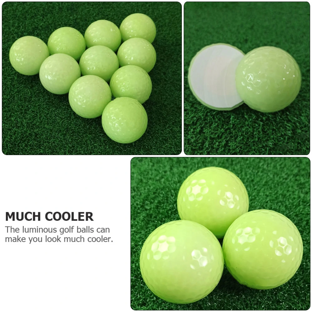 6Pcs Luminous Balls Automatic Light Absorption Balls Fluorescent Balls