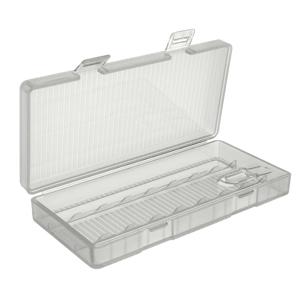 Battery Storage Box Transparent Protective Battery Box No. 5 Battery Holder Cover Case (8 Capacity)