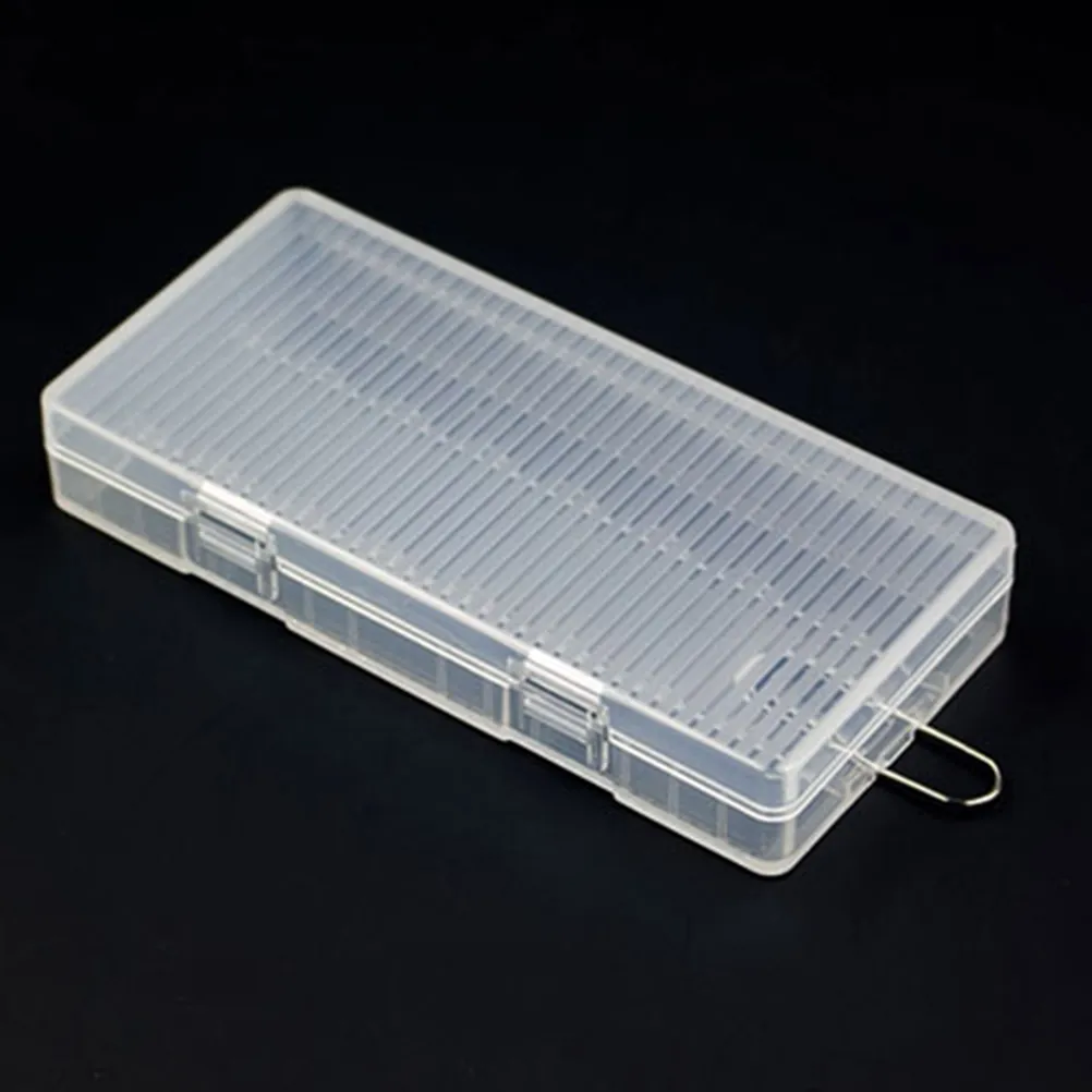 Battery Storage Box Transparent Protective Battery Box No. 5 Battery Holder Cover Case (8 Capacity)