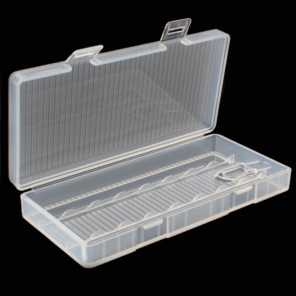 Battery Storage Box Transparent Protective Battery Box No. 5 Battery Holder Cover Case (8 Capacity)