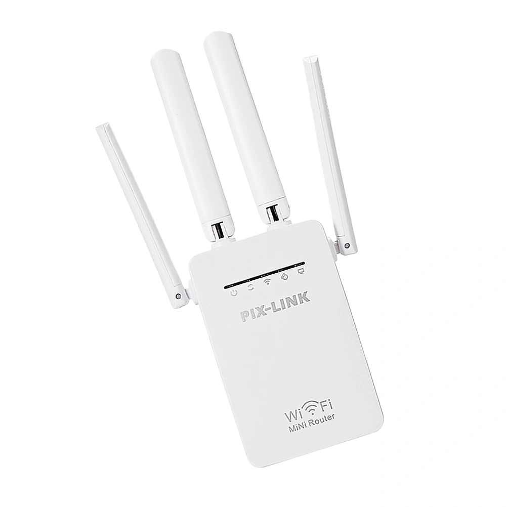 WR09 Wireless Repeater WIFI Wireless Amplification Router with AU Plug (White)