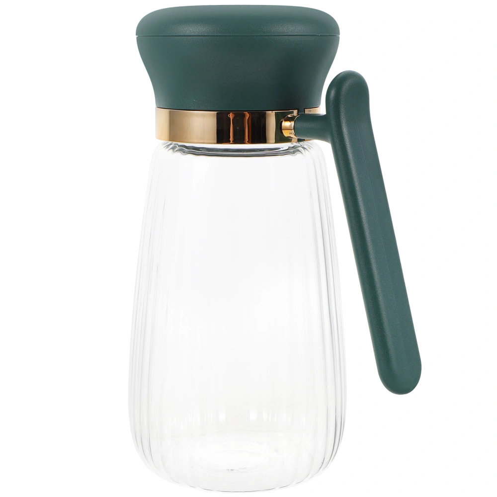 Glass Oil Bottle Dispenser Transparent Oil Container Handheld Oil Dispenser Kitchen Oil Bottle