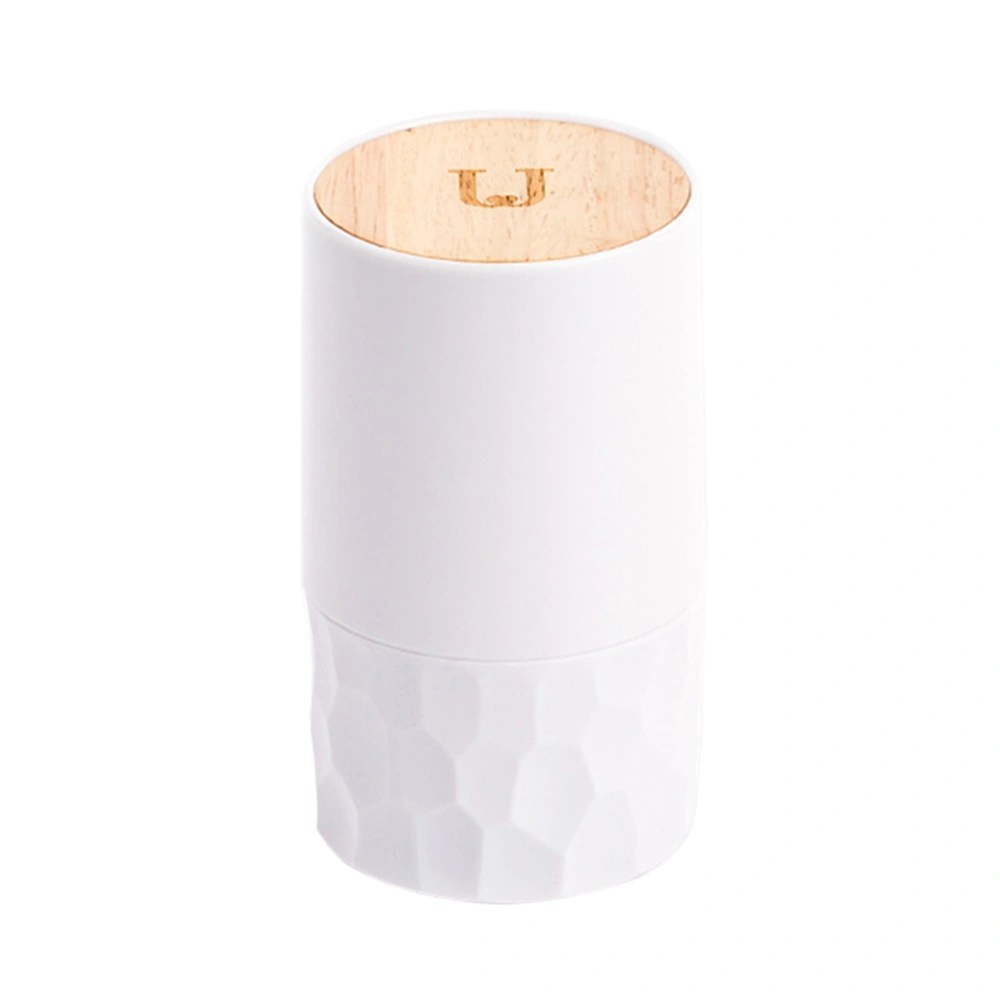 Wooden Cover Toothpick Cartridges Simple Press Toothpick Boxes Home Toothpick Cartridges Creative Cotton Swabs Collection Boxes