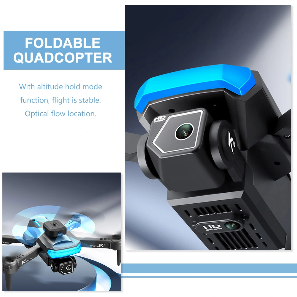 1 Set of RC Drone High-Definition Quadcopter Rechargeable Aircraft Teens Plane Drone for Outdoor