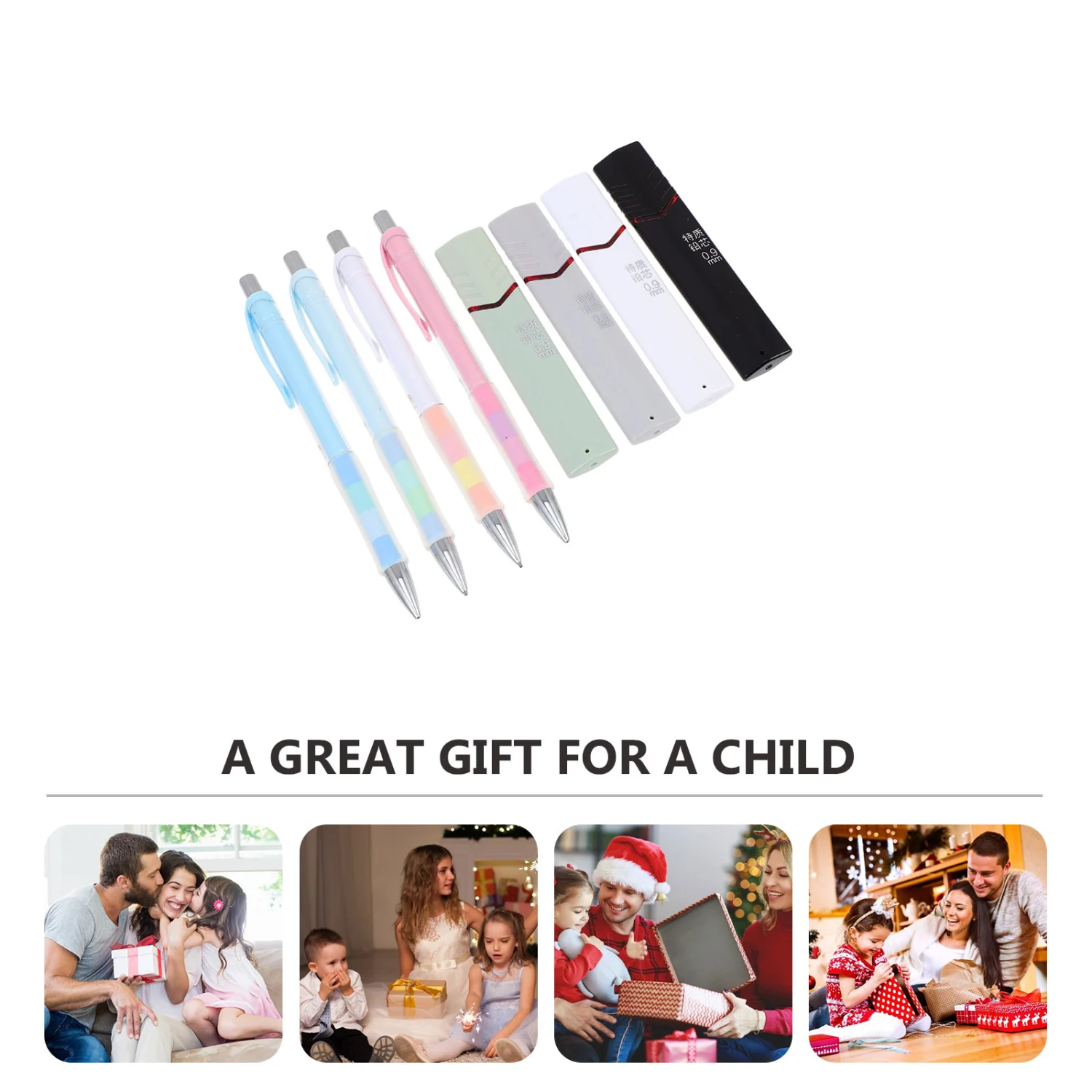 4 Sets Students Writing Pencils Propelling Pencils Drawing Retractable Pencils