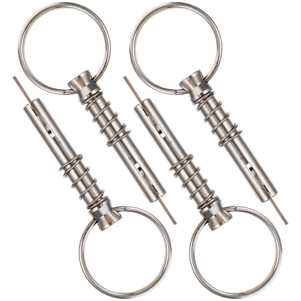 1 Bag of Stainless Steel Quick Release Pin Boat Safety Pin Quick-install Boat Accessory