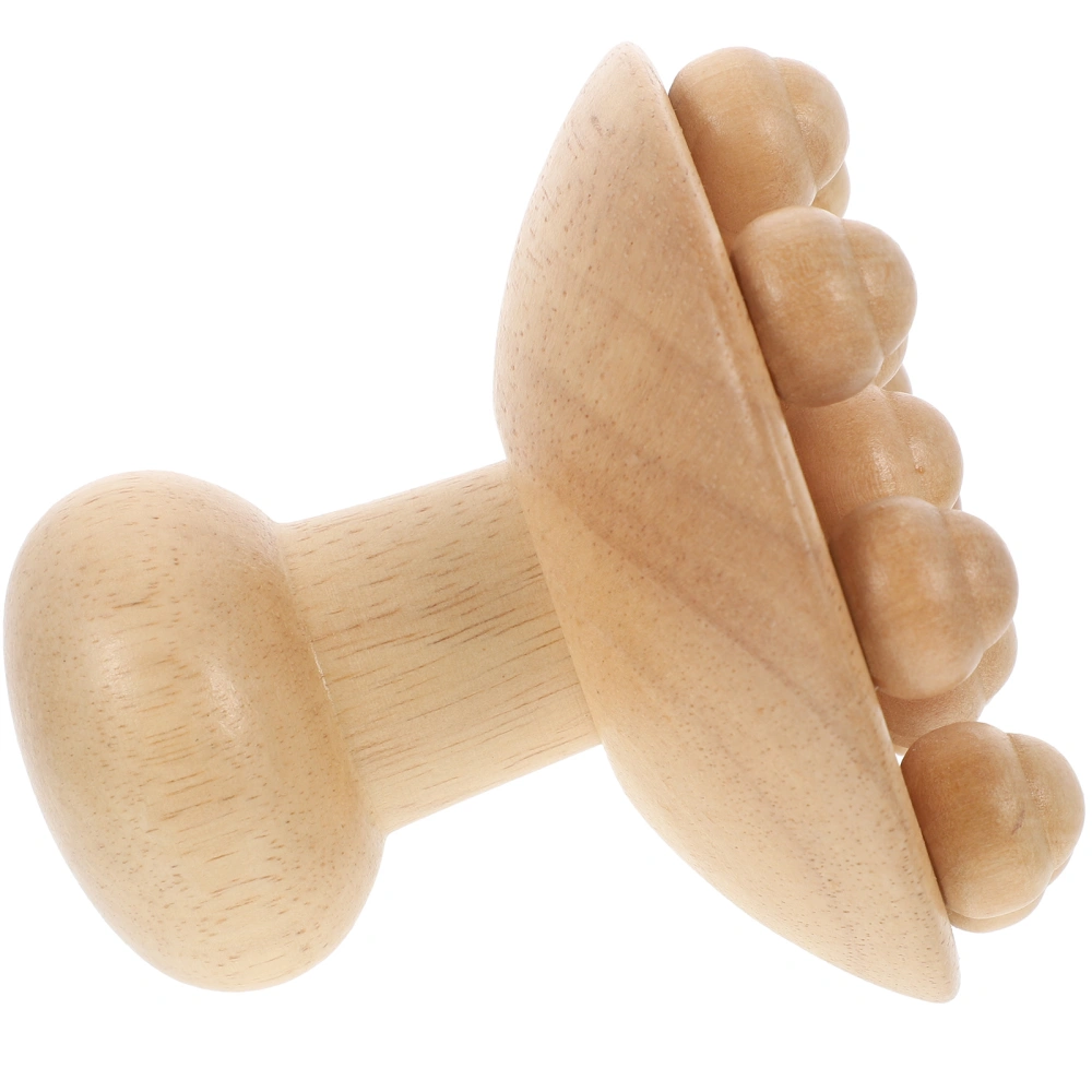 Handheld Guasha Roller Manual Massager Practical Acupoint Massage Wooden Guasha Roller