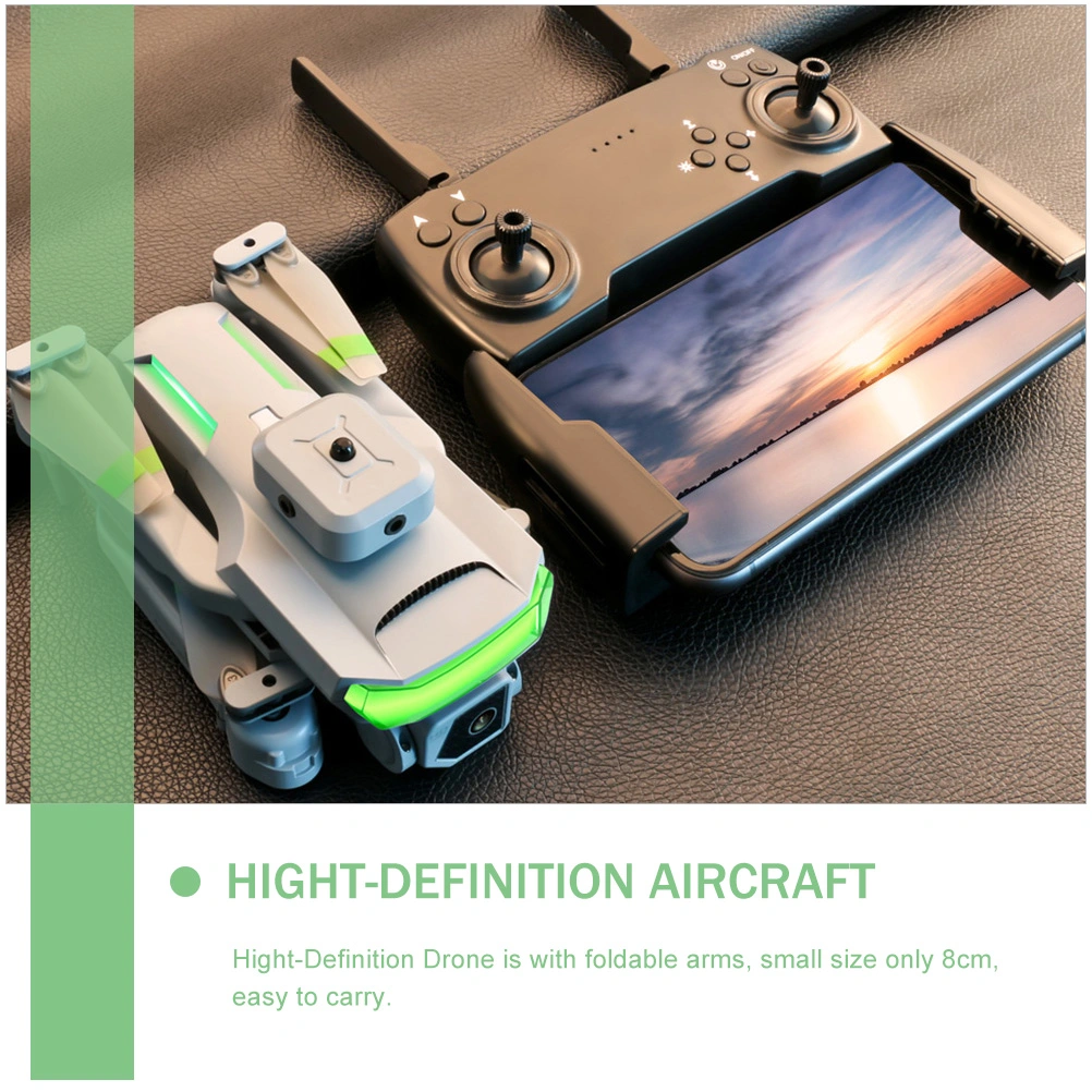 1 Set of RC Drone High-Definition Quadcopter Rechargeable Aircraft Teens Plane Drone for Outdoor