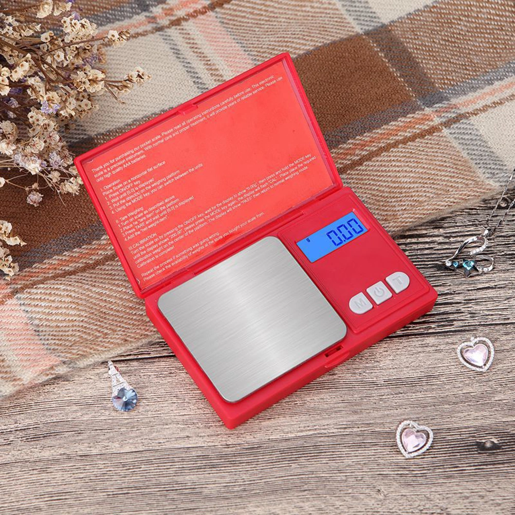1pc Mini Electronic Scale Precise Digital Scale Weighing Machine Jewelry Scale for Home Shop Dorms without Battery (200g/0.01g)