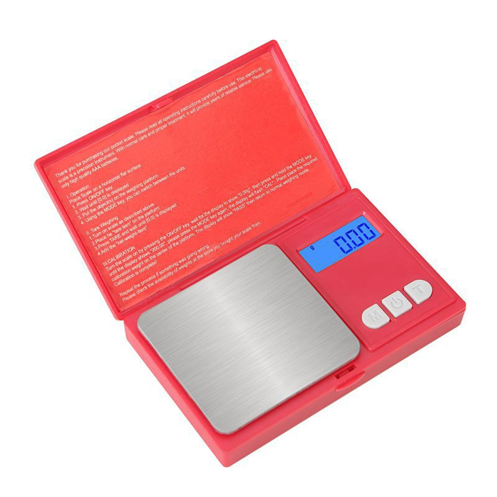 1pc Mini Electronic Scale Precise Digital Scale Weighing Machine Jewelry Scale for Home Shop Dorms without Battery (200g/0.01g)