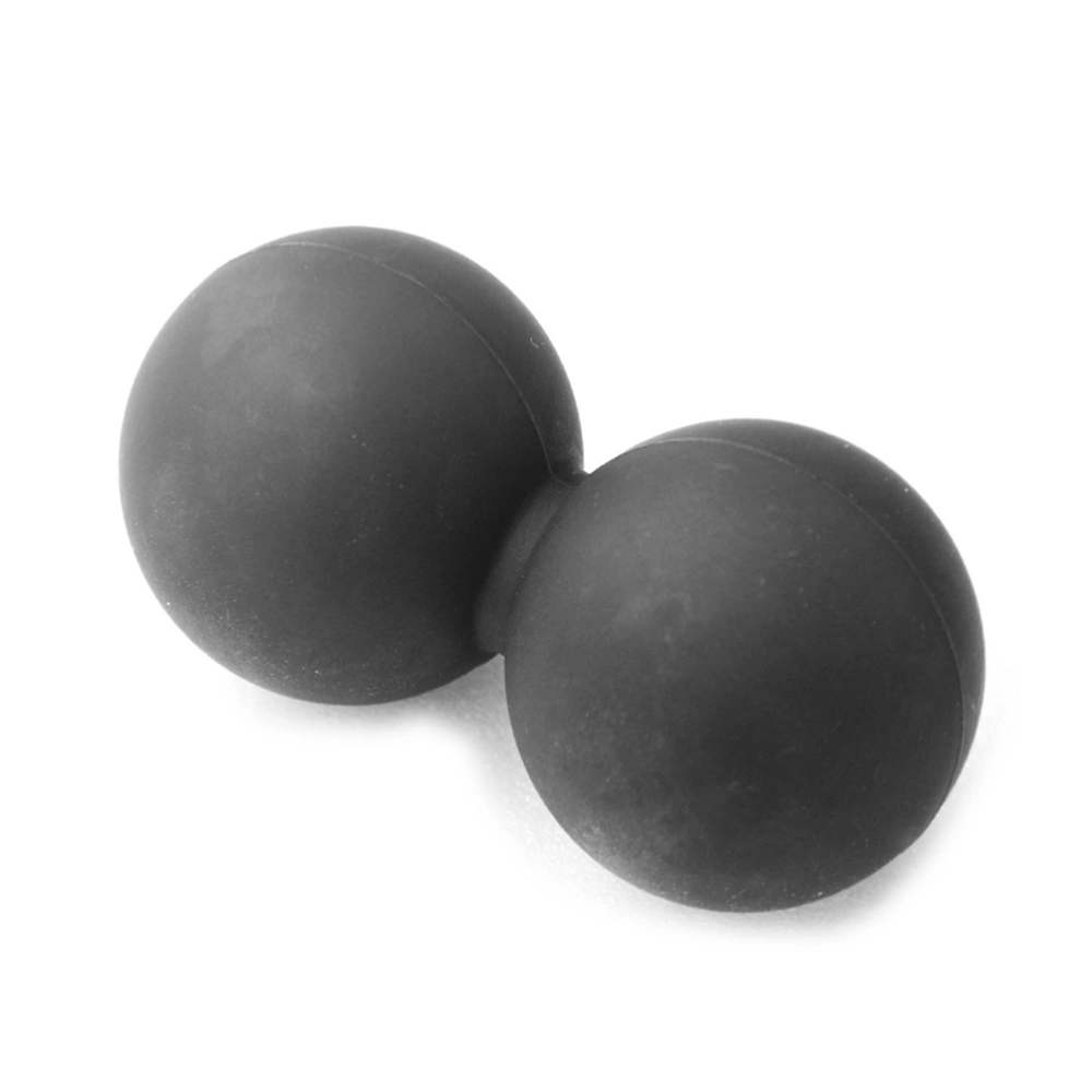 Massage Peanut Ball Trigger Point Body Muscle Stress Relief for Myofascial Release (Black)