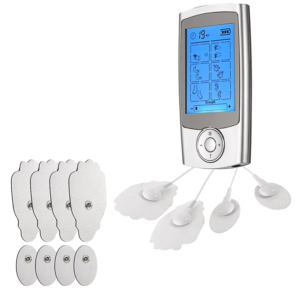 Double Output 16 Modes Pulse Therapy Massager Cervical Vertebra EU Plug