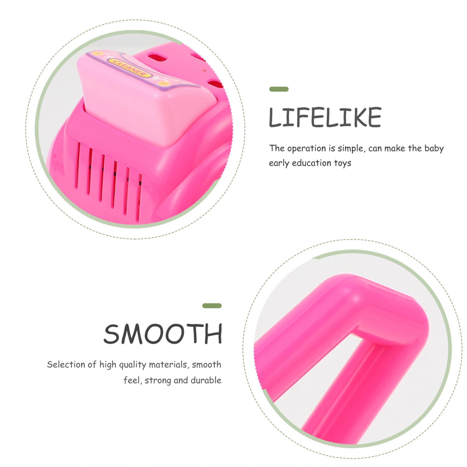 1Pc Children Kids Mini Home Appliances Simulation Vacuum Cleaner Plaything