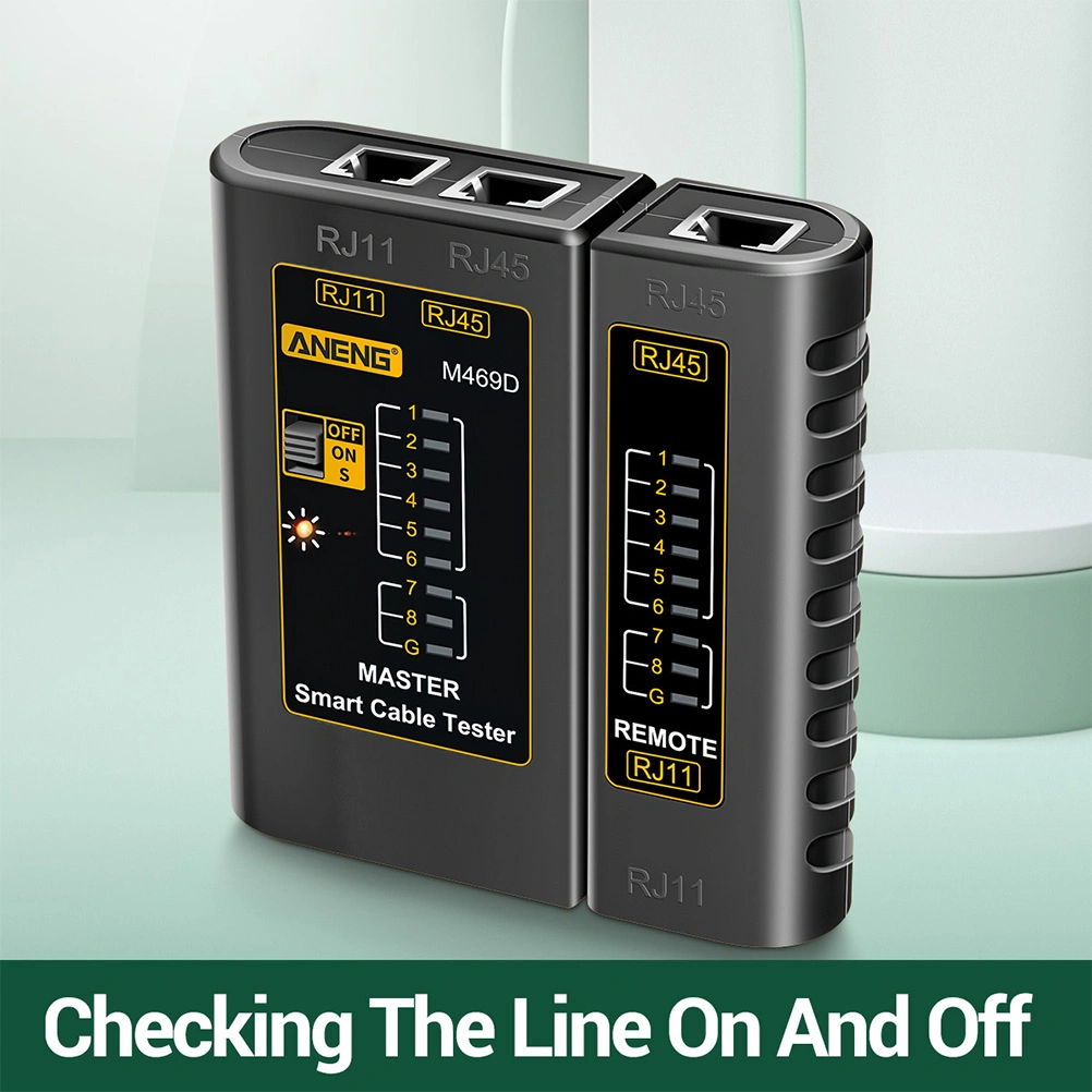 PC Network Wire Tester PC Network Cable Tester Telephone Network Cable Tester