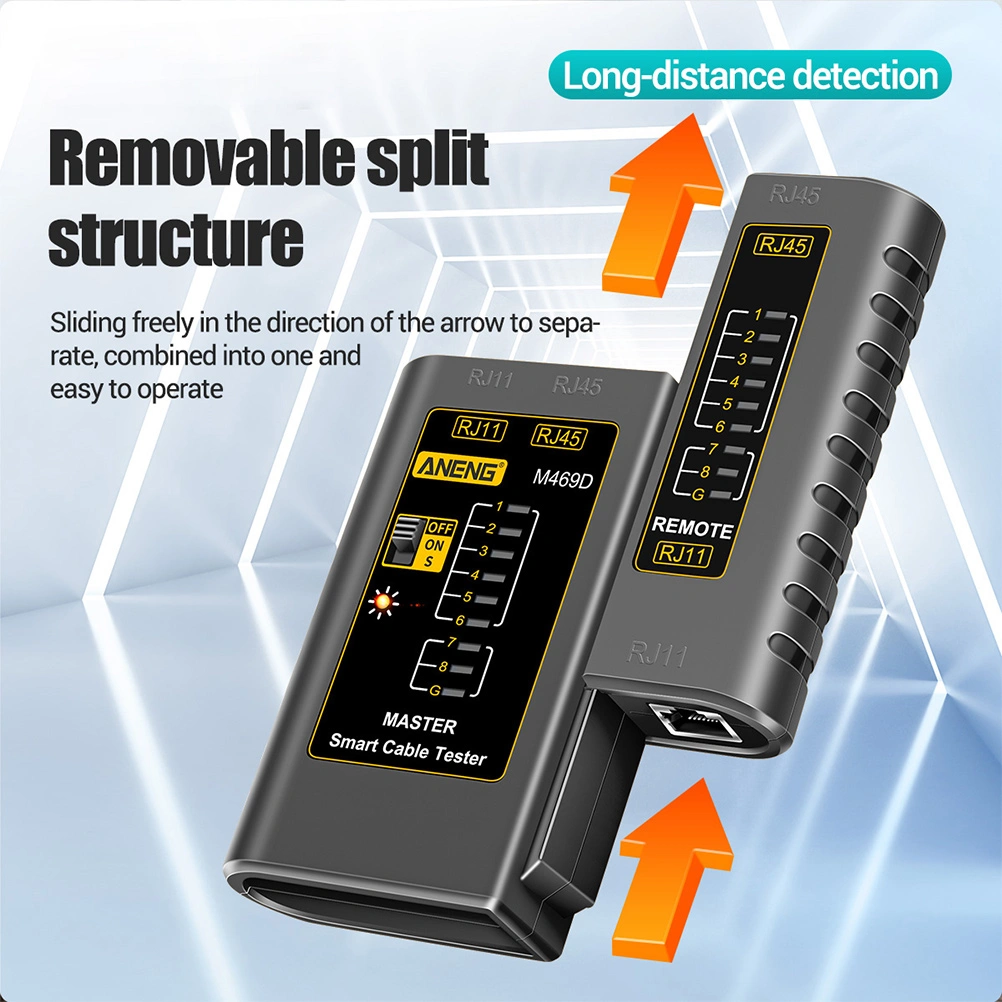 PC Network Wire Tester PC Network Cable Tester Telephone Network Cable Tester