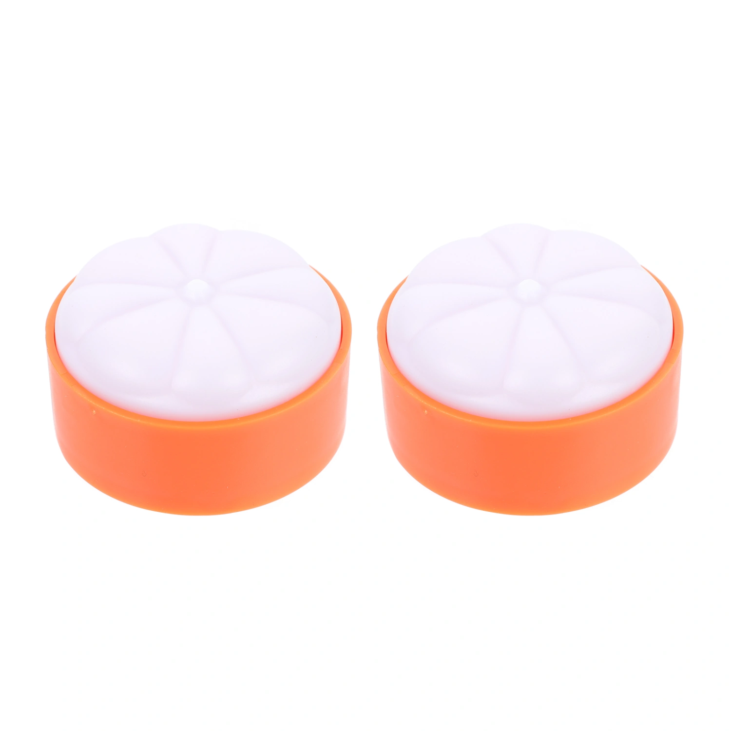 2pcs Adorable Plastic Lights Luminous Adorns Halloween Pumpkin Inner Lamps