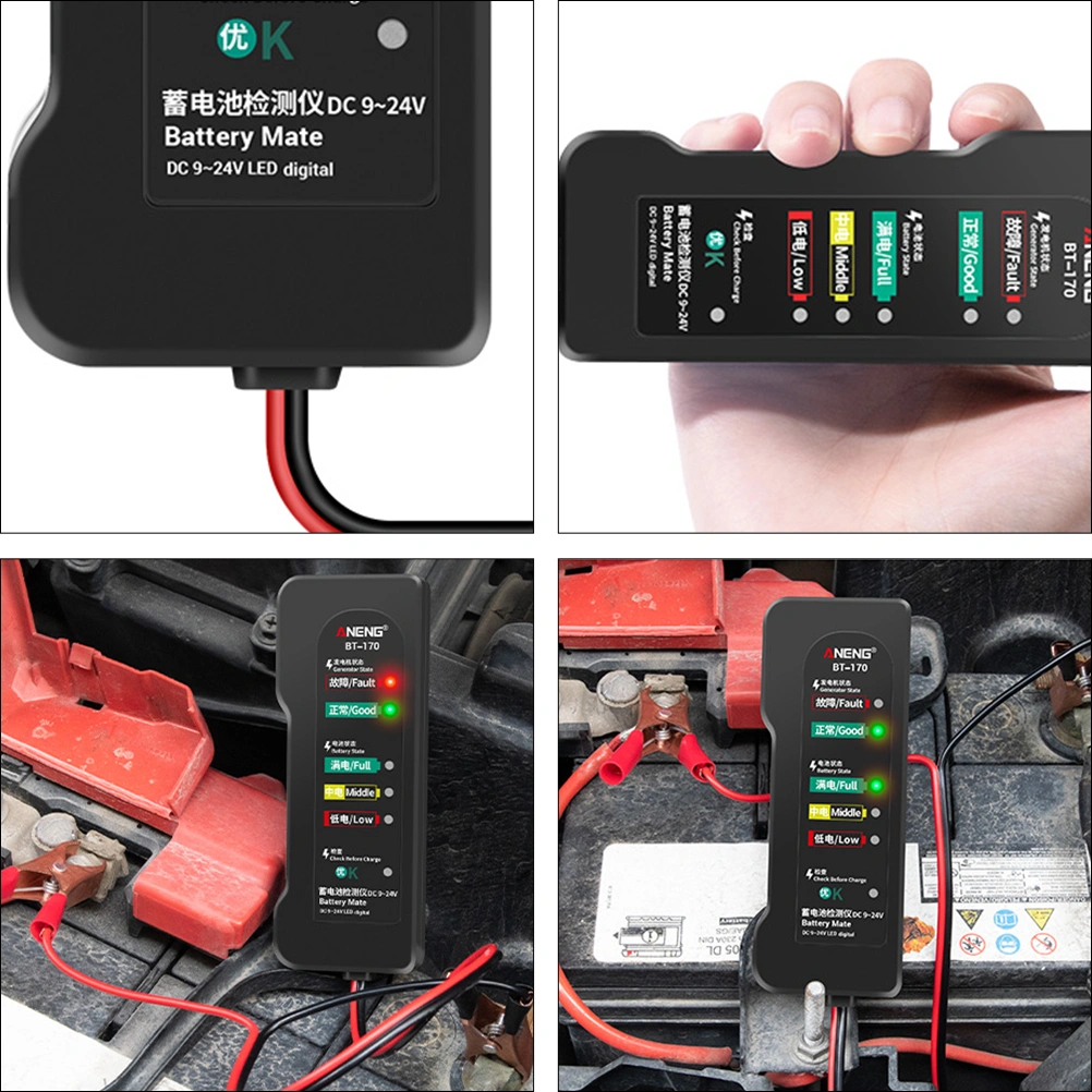 Battery Voltage Tester Voltage Testing Checker Battery Voltage Measurement Tool